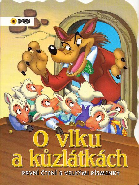 O vlku a kůzlátkách První čtení s velkými písmenky - 978-80-7567-651-1