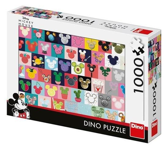 DINO Puzzle Mickeyho uši 1000 dílků - 532885DIN