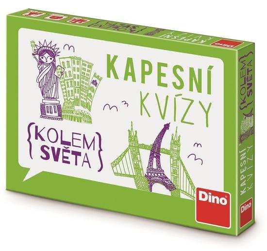 KAPESNÍ KVÍZY - KOLEM SVĚTA Cestovní hra - DI622302
