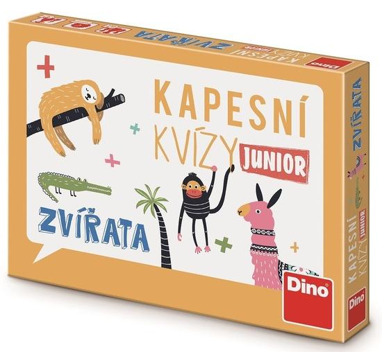 Levně KAPESNÍ KVÍZY JUNIOR - ZVÍŘATA Cestovní hra