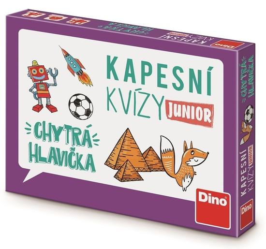 Levně KAPESNÍ KVÍZY JUNIOR - CHYTRÁ HLAVIČKA Cestovní hra