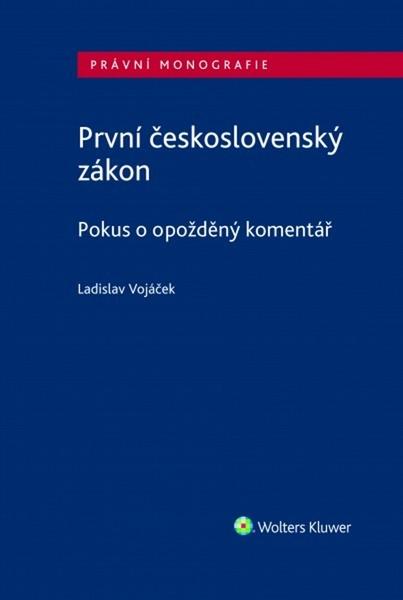 Levně První československý zákon