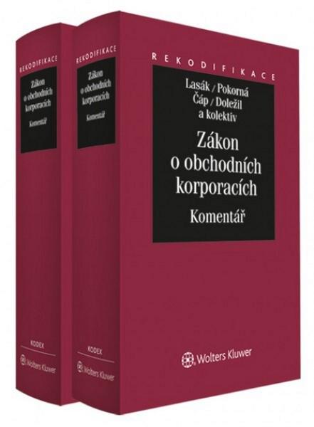 Zákon o obchodních korporacích I.+II. díl :Komentář/komplet - Lasák Jan - 978-80-7478-537-5