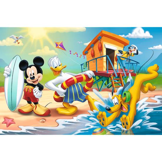 TREFL Puzzle Mickey Mouse na pláži 60 dílků - 17359