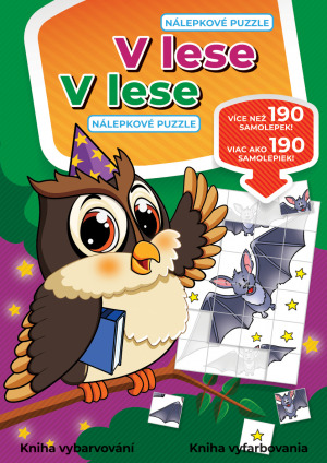 V lese Nálepkové puzzle - 978-80-256-3022-8