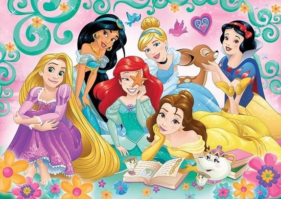 TREFL Puzzle Šťastný svět princezen 200 dílků - 13268