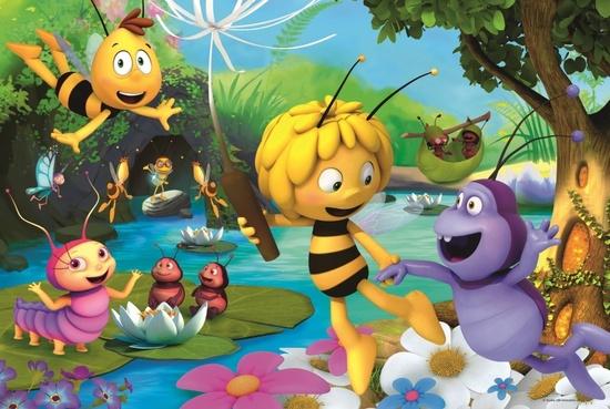 TREFL Puzzle Včelka Mája 100 dílků - 16361