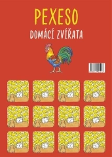 Pexeso Domácí zvířata - 9788073402013