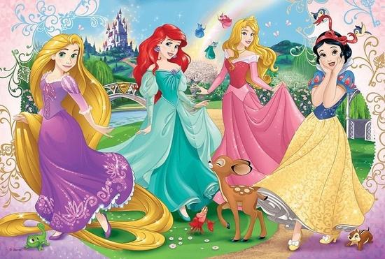 TREFL Puzzle Oblíbené princezny 60 dílků - 17347