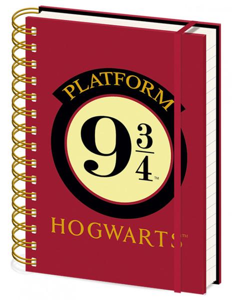 Blok A5 kroužkový Harry Potter 9 a 3/4