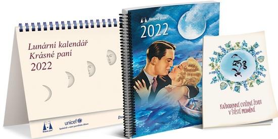 Lunární kalendář Krásné paní 2022 - 978-80-7531-110-8