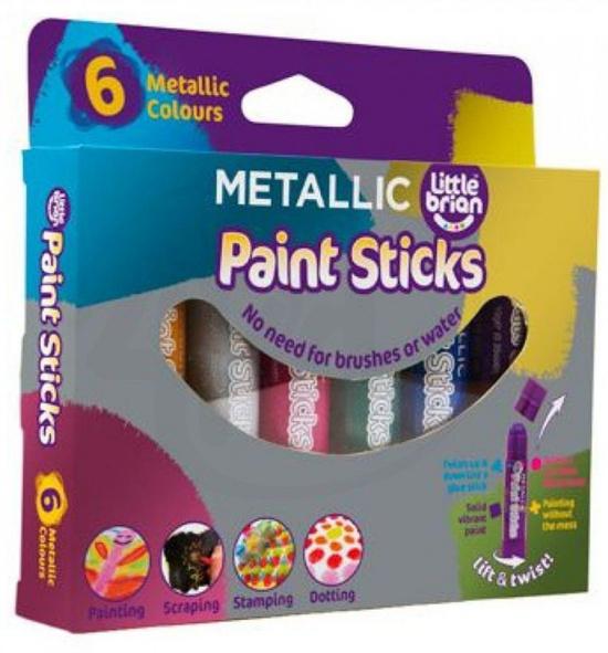EP Line Little Brian paint Sticks metalické barvy