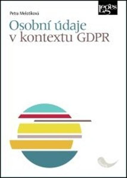 Osobní údaje v kontextu GDPR - 978-80-7502-507-4