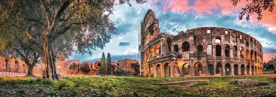 TREFL Panoramatické puzzle Koloseum za úsvitu 1000 dílků - 29030