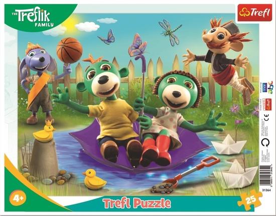 Levně Trefl rámkové Treflíci 31364 25 dílků