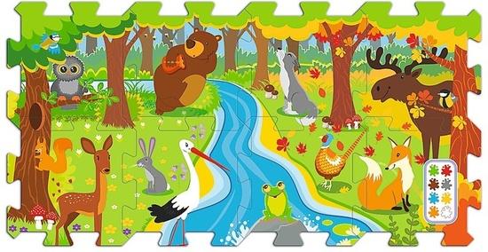pěnové puzzle Forest Fun - 60698