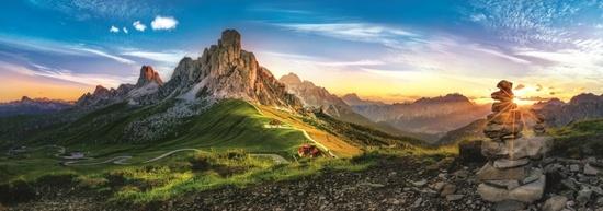 TREFL Panoramatické puzzle Passo di Giau, Dolomity 1000 dílků - 29038
