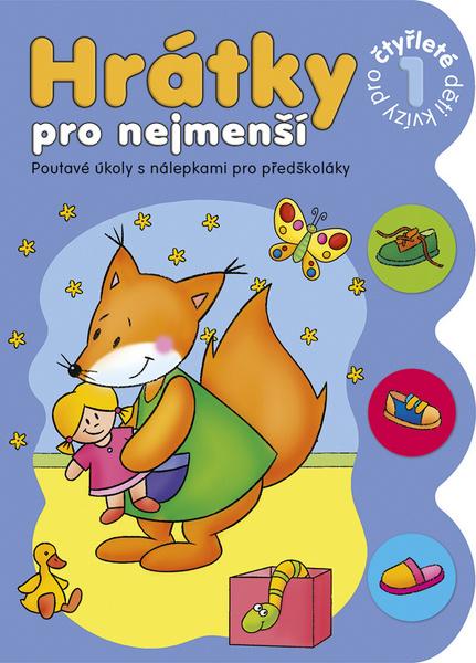 Hrátky pro nejmenší Kvízy pro čtyřleté děti 1 - 978-80-87641-32-3