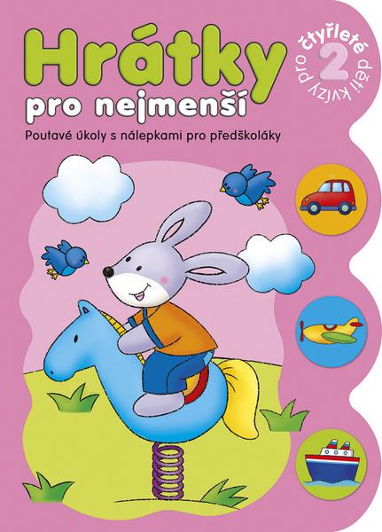 Hrátky pro nejmenší Kvízy pro čtyřleté děti 2 - 978-80-87641-33-0