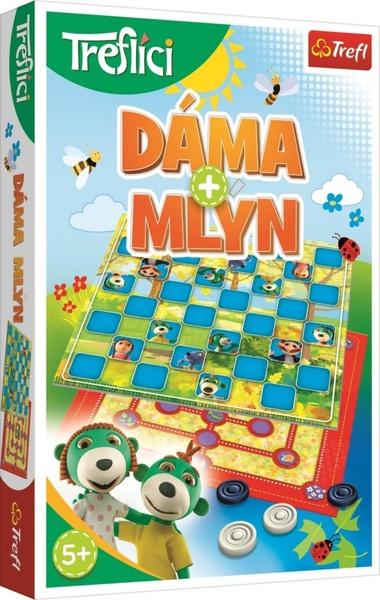 Levně Hra Dáma a Mlýn Treflíci