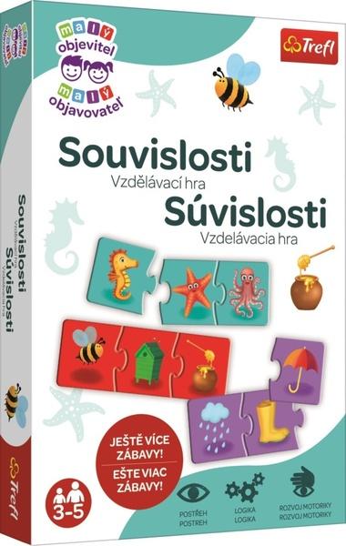 TREFL Vzdělávací hra Malý objevitel: Souvislosti - 01985