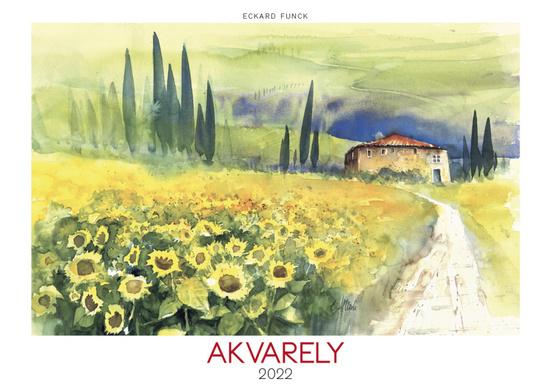 Akvarely 2022 - nástěnný kalendář
