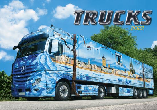 Trucks 2022 - nástěnný kalendář