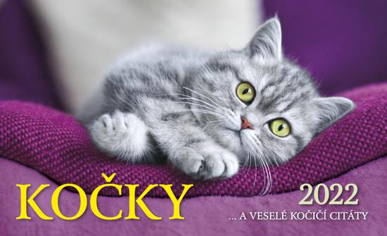 Kočky 2022 - stolní kalendář