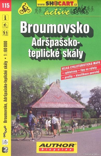Levně Broumovsko Adršpašsko-teplické skály 1:60 000