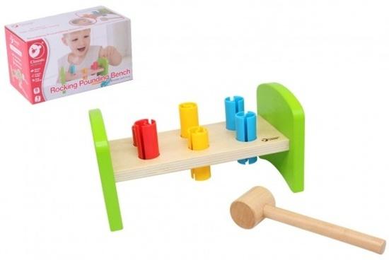 Levně Teddies zatloukačka s kladívkem 8ks v krabici