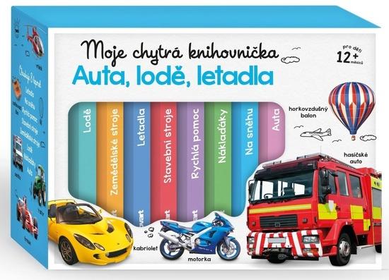 Moje chytrá knihovnička Auta, lodě, letadla - 978-80-276-0124-0