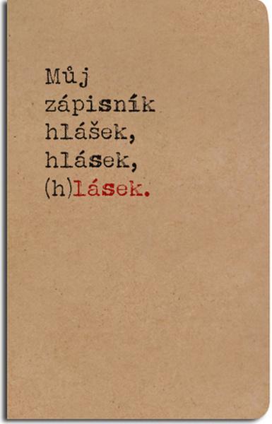 Baloušek Notes linkovaný A5 kraft Zápisník (h)lásek