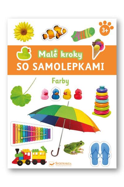 Malé kroky so samolepkami Farby - 978-80-567-0723-4