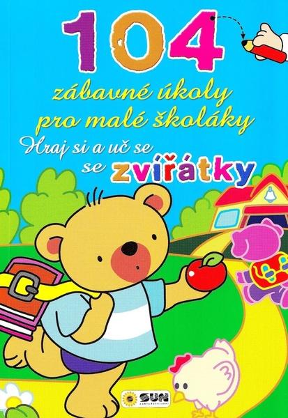 104 zábavné úkoly pro malé školáky - 978-80-7567-885-0