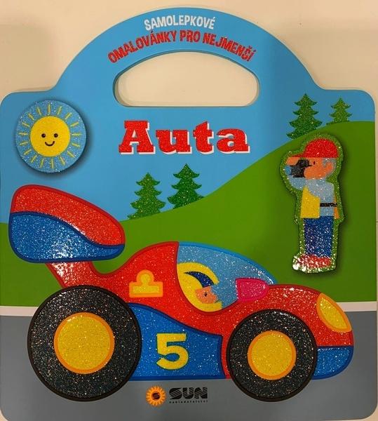 Levně Auta Samolepkové omalovánky pro nejmenší