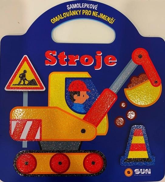 Stroje Samolepkové omalovánky pro nejmenší