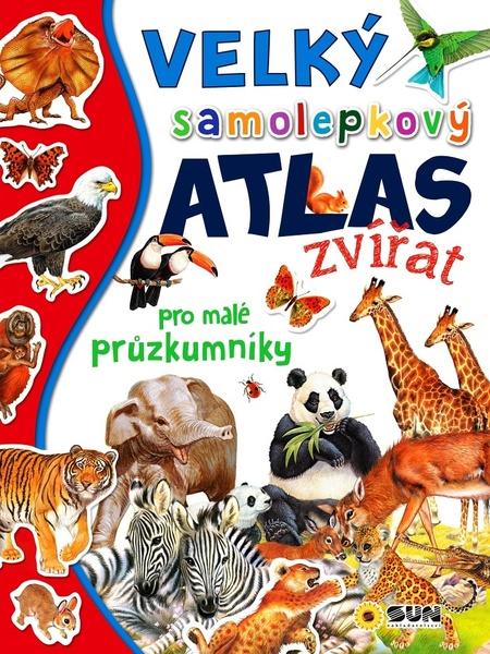 Velký samolepkový atlas zvířat - 978-80-7567-794-5