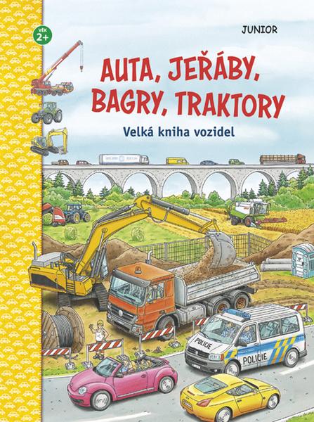 Levně Auta, jeřáby, bagry, traktory