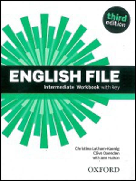 English File Intermediate Workbook with key