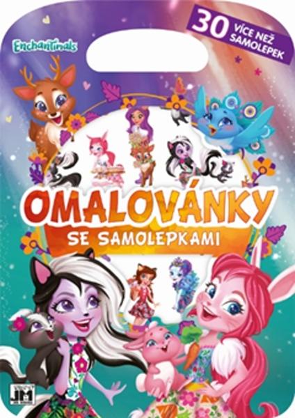 Levně Omalovánka se samolepkami Enchantimal