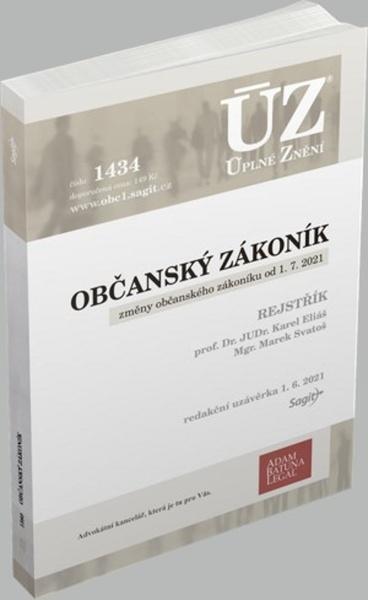 ÚZ 1434 Občanský zákoník - 978-80-7488-471-9