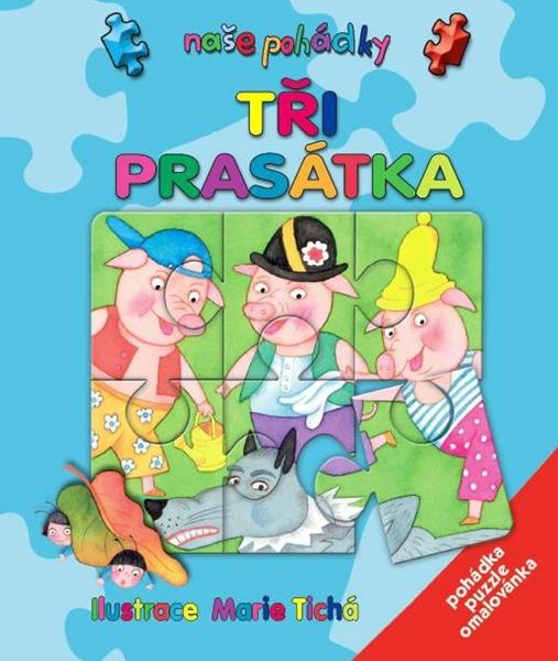 Tři prasátka - 978-80-7451-290-2