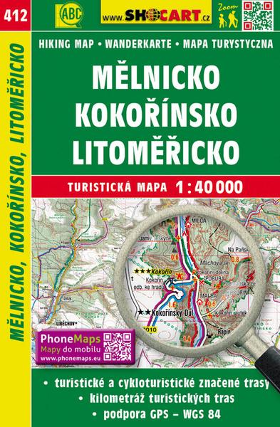 Mělnicko, Kokořínsko, Litoměřicko 1:40 000 - 9788072246908