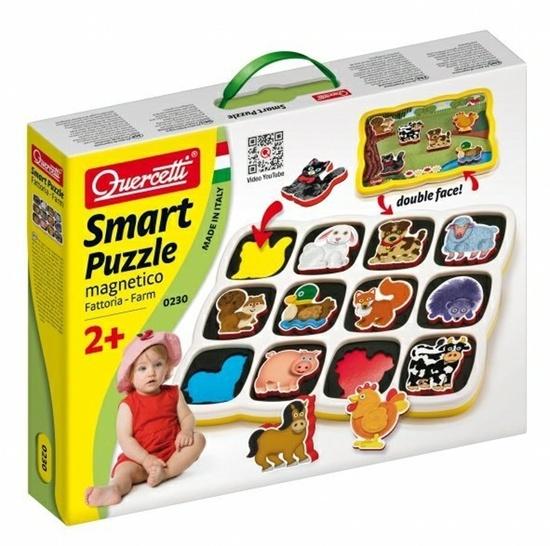 Levně Quercetti Smart Puzzle magnetico Farm 0230
