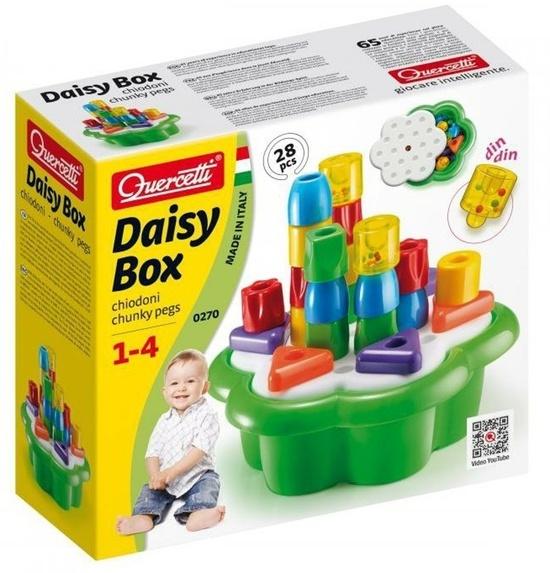 Quercetti Daisy Box Chiodoni 28 ks 0270 - QU0270