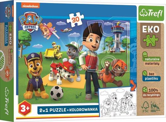 TREFL Oboustranné puzzle Tlapková patrola MAXI 30 dílků EKO - 91741