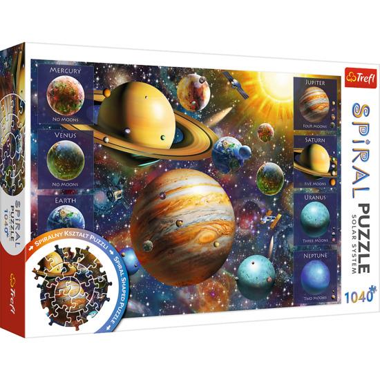 TREFL Spiral puzzle Sluneční soustava 1040 dílků - 40013