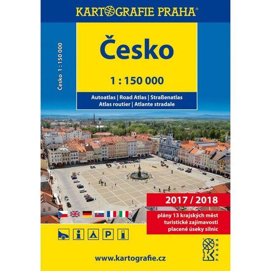 Česko autoatlas 1 : 150 000 - 978-80-7393-437-8