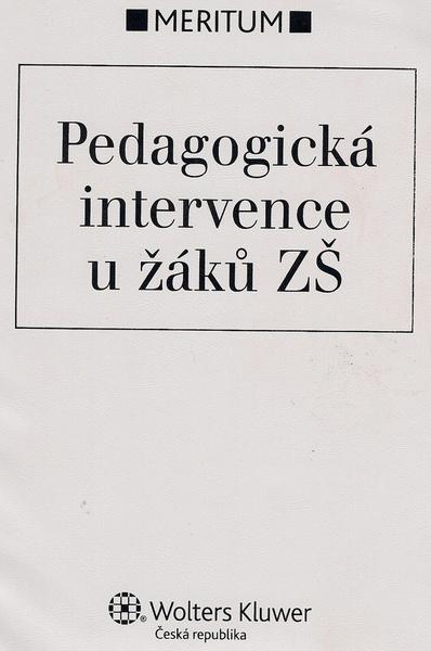 Pedagogická intervence u žáků ZŠ - 978-80-7357-603-5