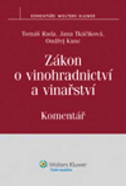 Zákon o vinohradnictví a vinařství - 978-80-7357-705-6